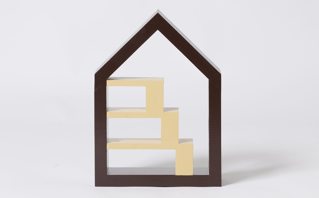 ディテール（ディスプレイラック）1個 ラック 卓上 シェルフ 木製 小物 ハンドメイド インテリア 台座 雑貨 玄関 リビング