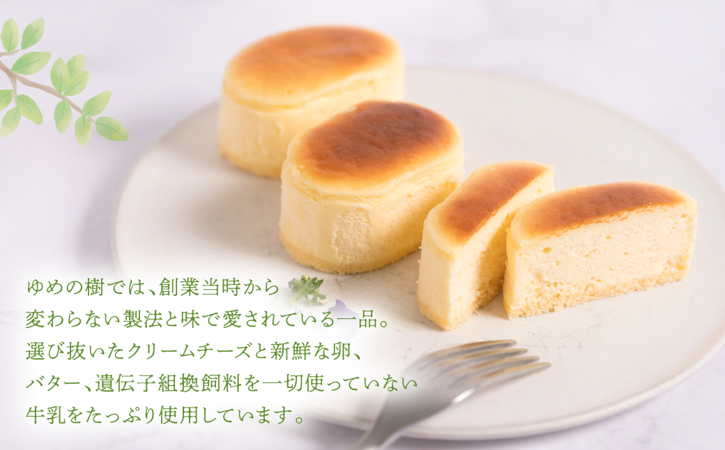 匠チーズケーキ５個入り ケーキ スイーツ 洋菓子 菓子 ゆめの樹 チーズケーキ 半熟チーズケーキ おやつ 洋菓子 焼き菓子 個包装 贈答 ギフト プレゼント 記念日 誕生日 お祝い 贈り物 熊本県 八代市 国産