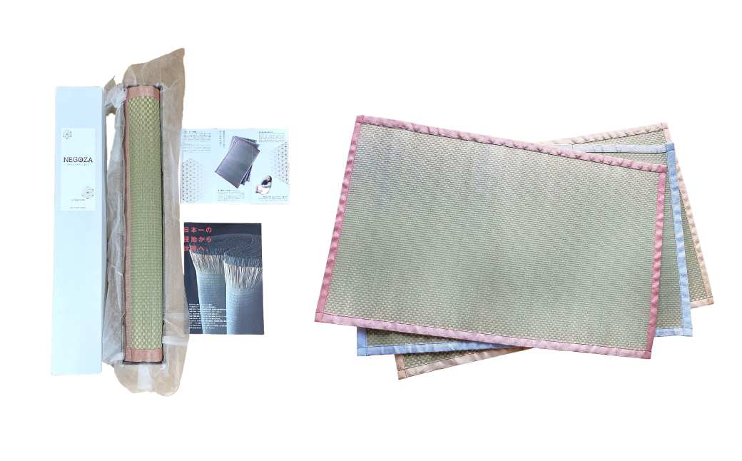 【麻の葉】赤ちゃんにやさしい寝ゴザ ピンク い草 いぐさ シーツ ござ ネゴザ 畳 ラグ マット 寝具和風 和 国産 日本製 熊本県 八代市