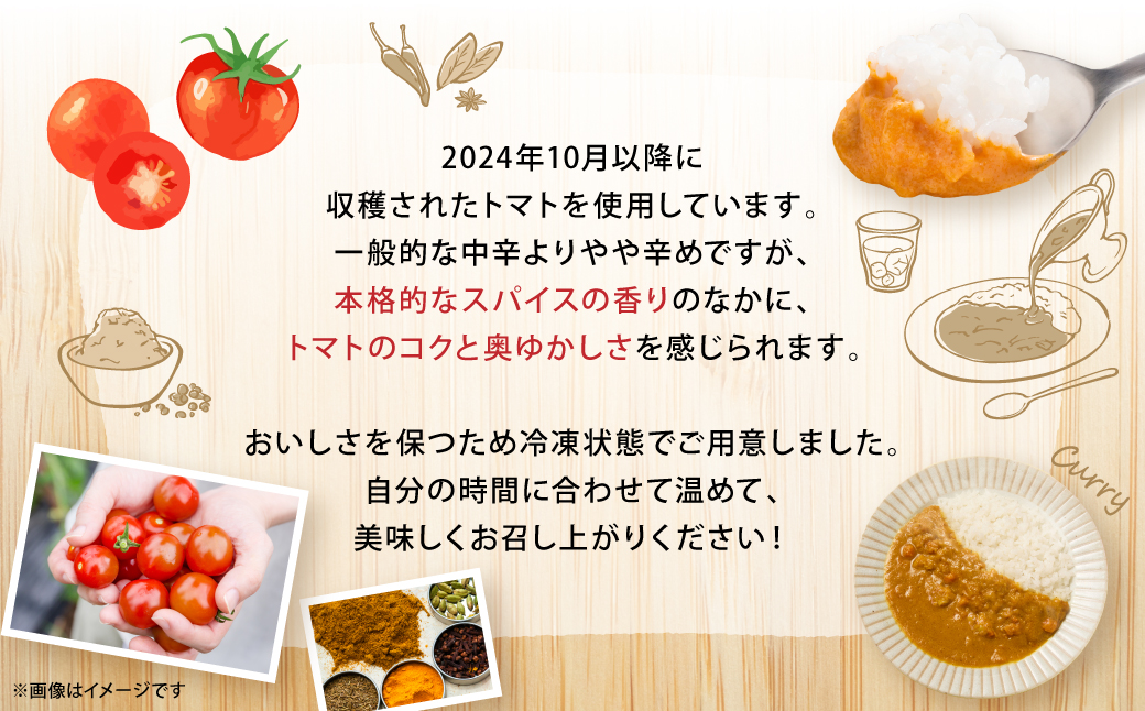 モスバーガー厳選 規格外トマトのスパイシーチキンカレー レトルト 食品 熊本県 八代市 コラボ