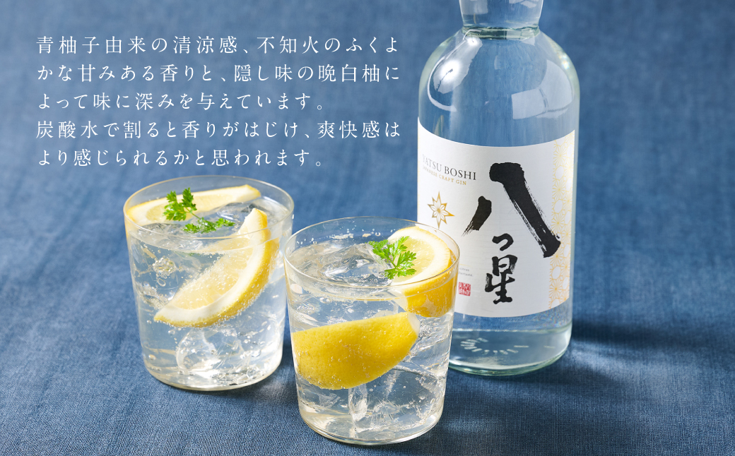 八代不知火蔵（やつしろしらぬいぐら）「八つ星・和柑橘（クラフトジン）」700ml×2本　お酒 蒸留酒 スピリッツ