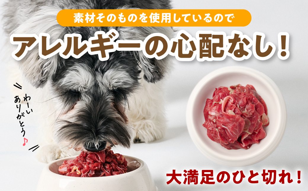 ペット用 馬肉切り落とし2kg 馬肉 ペットフード 愛犬 ドッグフード おやつ 食事 ごはん