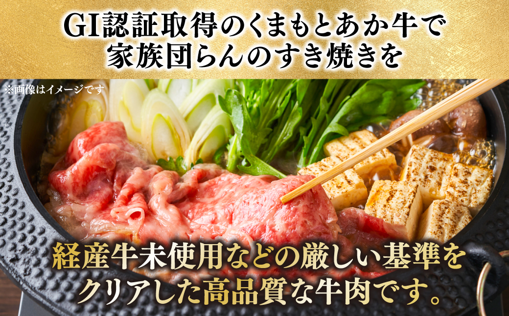 熊本県産 GI認証くまもとあか牛 すき焼き用 切り落し 600g 牛肉 あか牛 赤牛 お肉 切り落とし すきやき しゃぶしゃぶ おかず お取り寄せ グルメ 冷凍