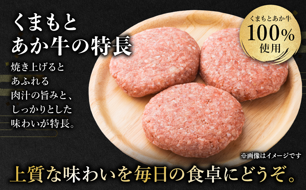 熊本県産 GI認証 くまもとあか牛100%使用 くまもとあか牛ハンバーグ 150g×10個 おかず 惣菜 洋食 ハンバーグ お肉 肉 にく 冷凍 
