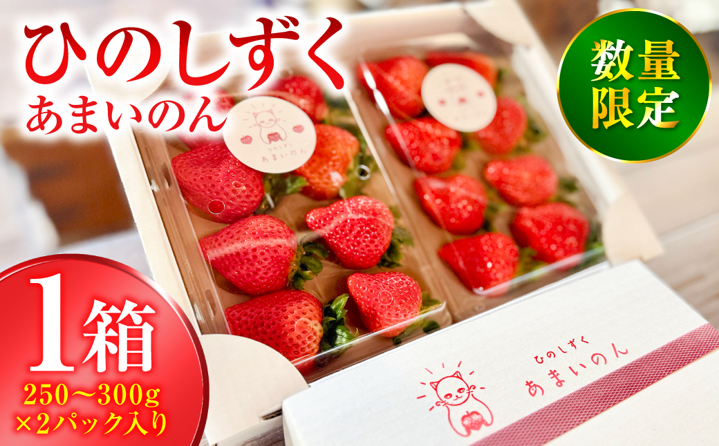 【先行予約】ひのしずく -あまいのん 新鮮 フルーツ 果物 くだもの 苺 いちご イチゴ ストロベリー 旬 熊本 八代 国産 【2026年1月下旬より順次発送】