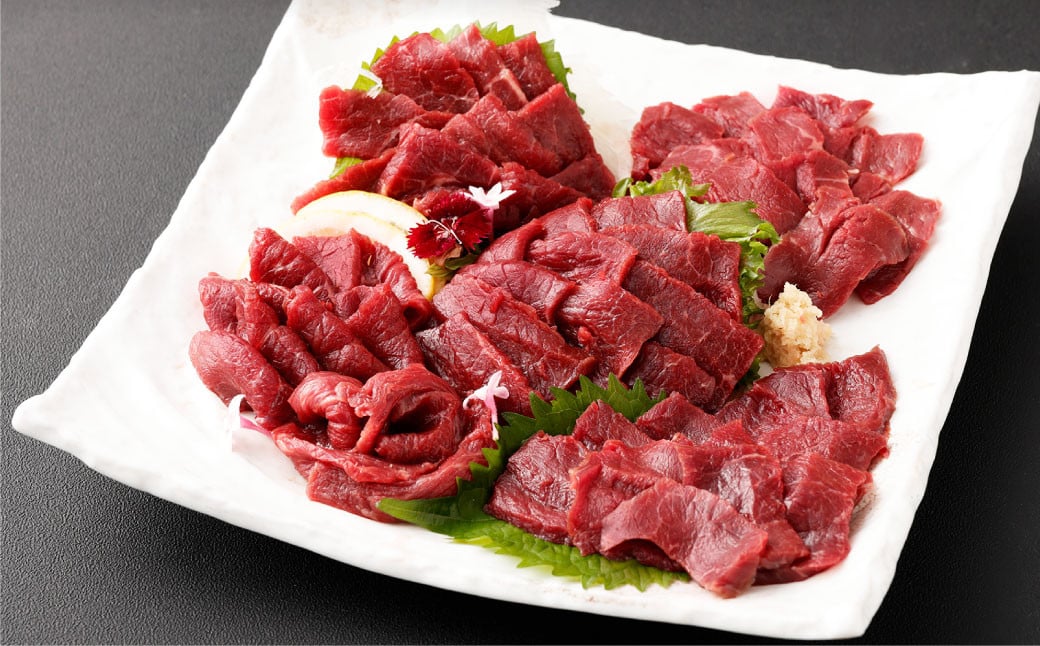 【フジチク ふじ馬刺し】カット不要！切れてる馬刺し！50g×6人前 合計300g 赤身 馬肉 スライス 馬刺し 熊本県