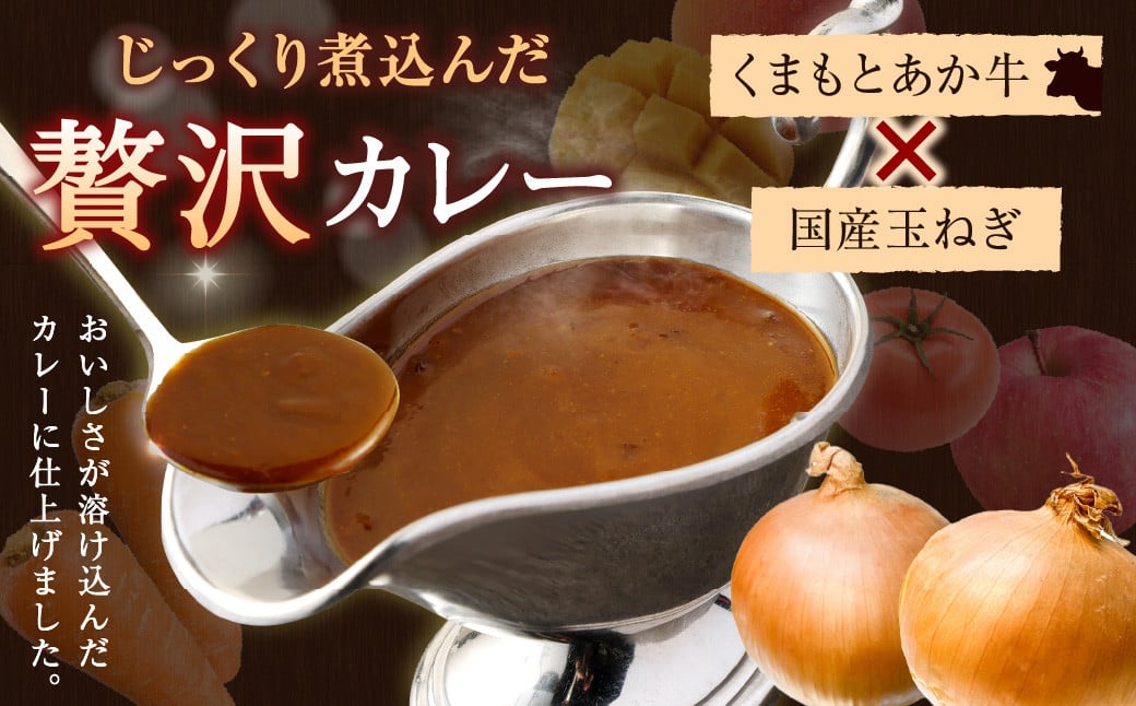 熊本県産 あか牛使用 くまもと あか牛ビーフカレー 15人前 2.4kg レトルト