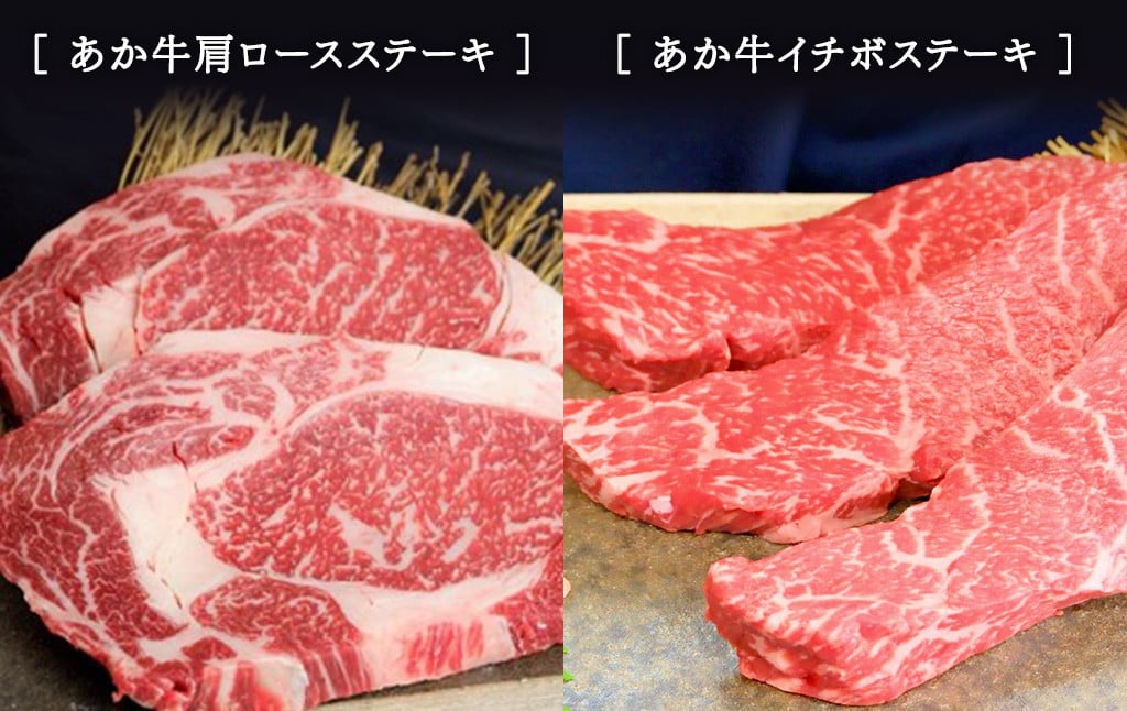 【12ヶ月定期便】 あか牛ステーキ 12種 極上 食べ比べ