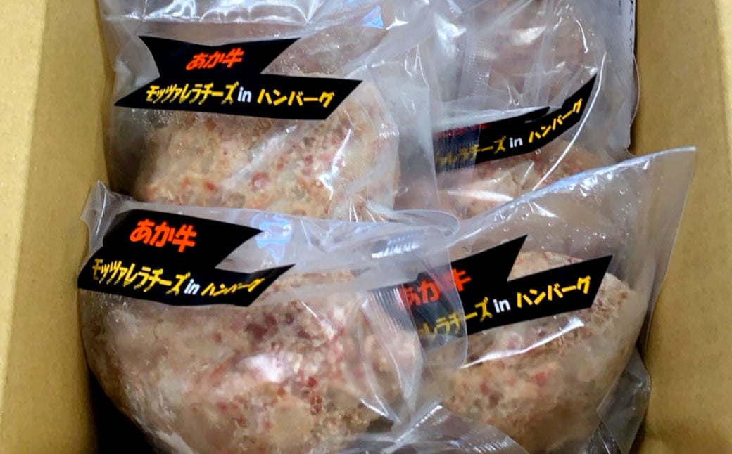 K32U6【定期便6回】肥後の赤牛 チーズインハンバーグ 約150g×8 約1.2kg×6回 計約7.2kg あか牛 熊本 牛肉 牛 ハンバーグ はんばーぐ チーズ 水俣市 冷凍 おかず 定期便 6回