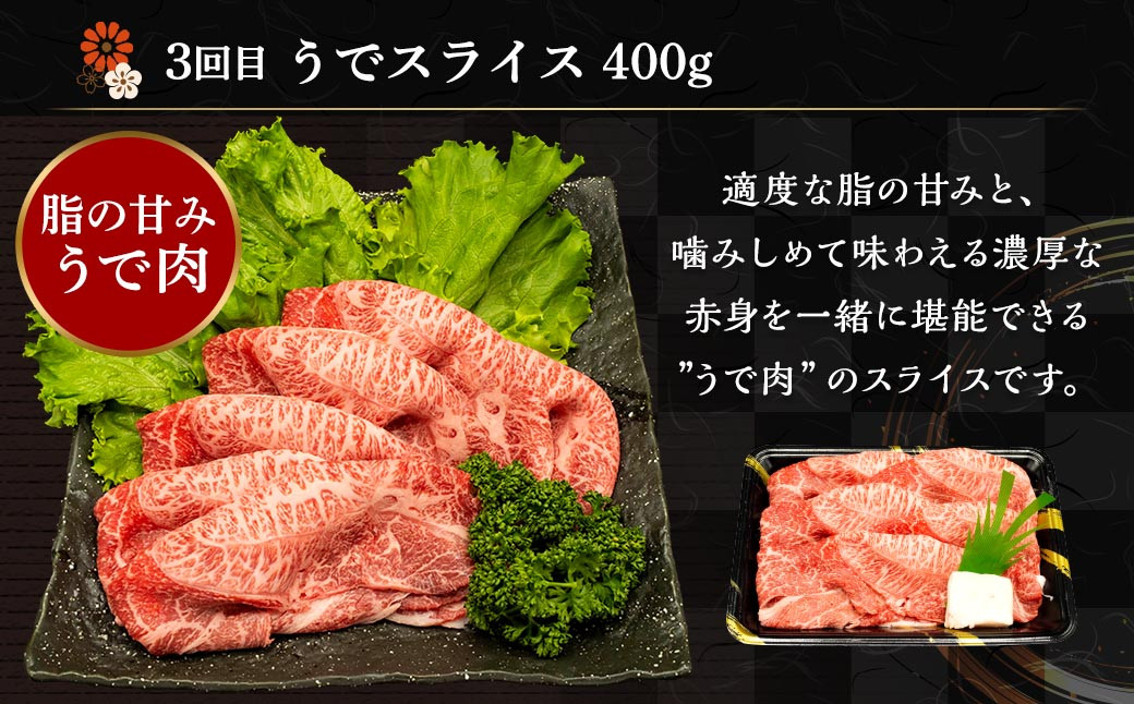 【6ヶ月定期便】 熊本県産 A5等級 黒毛和牛 和王 食べ比べ 合計約4kg 牛肉 セット