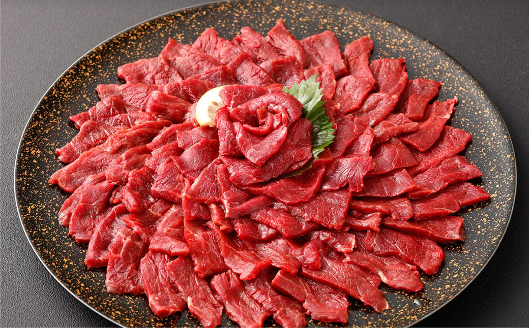 【フジチク ふじ馬刺し】カット不要！切れてる馬刺し！50g×8人前 合計400g 赤身 馬肉 スライス 馬刺し 熊本県