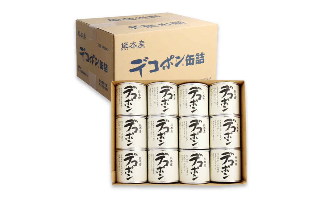 【熊本県産】 デコポン 缶詰 295g×24缶 果物 柑橘 フルーツ