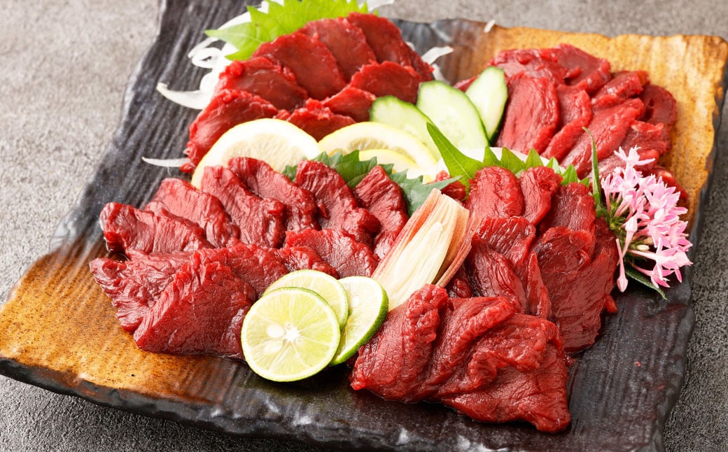 【フジチク】国産馬刺し赤身 400g 馬刺し 赤身 馬肉 熊本県
