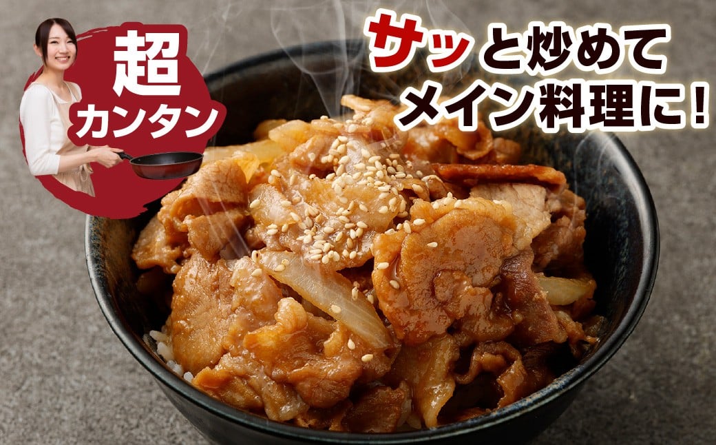 【14営業日以内発送】【辛口】九州産豚 タレ漬け 3kg 豚肉 肉 お肉 九州産 味付け 小分け 簡単調理