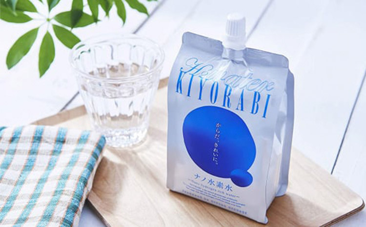 【6ヶ月定期便】ナノ水素水キヨラビ 500ml 30本 水 水素水 天然水 飲料水 ミネラルウォーター アルミパウチ パウチ 国産 九州産 熊本県産 菊池市産 送料無料《お申し込みの翌月から出荷》