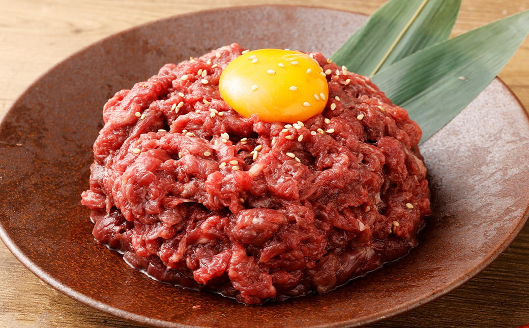 【フジチク】国産馬刺しユッケ 50g×6 合計300g おつまみ 馬刺し 馬肉 馬 赤身 ユッケ 熊本県