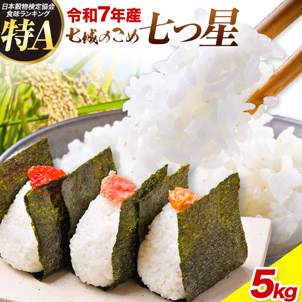 令和7年産 七城のこめ 特選米 七つ星 精米 ヒノヒカリ ひのひかり 5kg 有限会社七城町特産品センター《30日以内に出荷予定(土日祝を除く)》 熊本県 菊池市 お米 米 白米 九州産 熊本県産