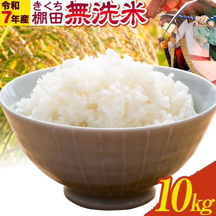 令和7年産 きくち棚田無洗米 10kg ひのひかり《30日以内に出荷予定(土日祝除く)》熊本県 菊池市 米 こめ ヒノヒカリ お米 ブランド米 単一原料米 菊池