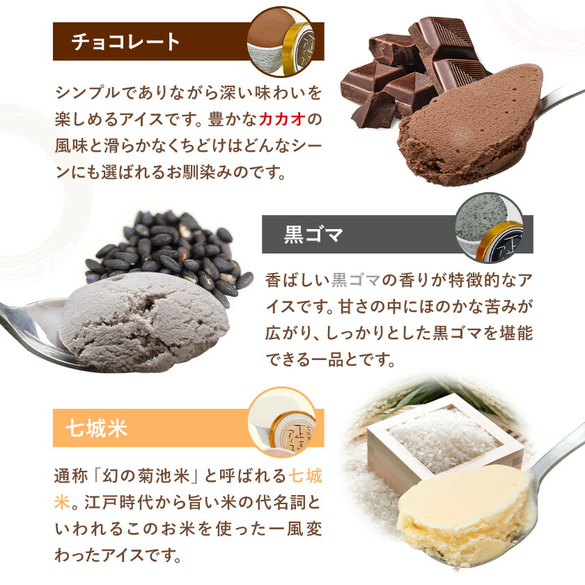 七城農家の正直アイス 8個セット 各1個 8種類 有限会社砦農園《90日以内に出荷予定(土日祝除く)》熊本県 菊池市 いちご アールスメロン マンゴー 紅いも バニラ チョコレート 黒ごま 七城米 アイスクリーム アイス 食べ比べ スイーツ デザート