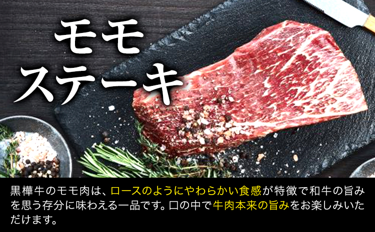 くまもと黒毛和牛 黒樺牛 A4〜A5等級 モモステーキ 600g 株式会社杉本本店 《90日以内に出荷(土日祝除く)》熊本県 菊池市 和牛 牛肉 牛 お肉 モモ ステーキ 黒毛和牛 国産 九州産 熊本県産 冷凍 送料無料