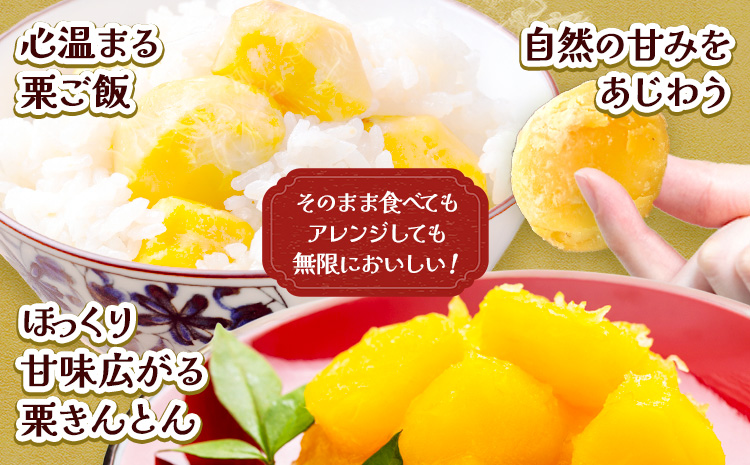 栗 むき栗 200g とくちゃん農園《30日以内に出荷予定(土日祝除く)》熊本県 菊池市 栗 くり 熊本県産 秋の味覚 果物 くだもの フルーツ デザート ご飯