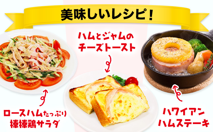 【隔月2回定期便】カタロースハム 隔月1.5kg×2回 1本約1.5kg 肩ロース 豚肉 真空パック 福留ハム 工場直送 冷蔵 国内製造 《お申込み月の翌月から出荷開始》