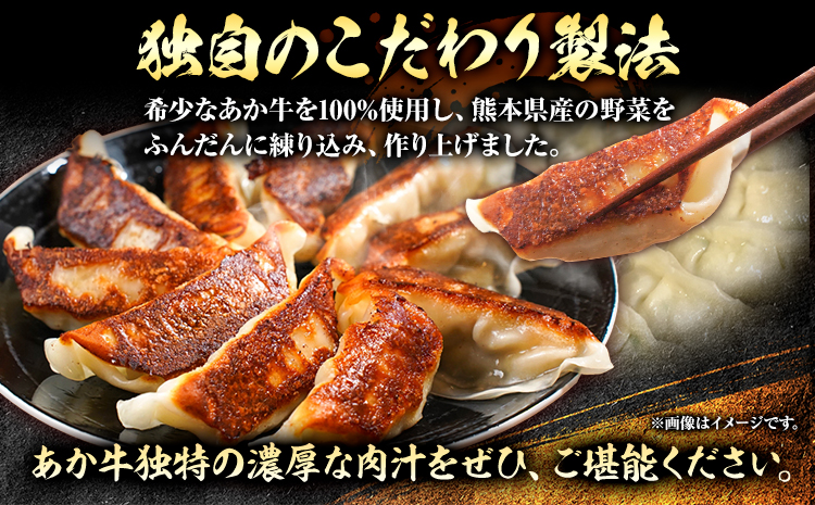 熊本和牛あか牛ぎょうざセット 20個入り×2箱 合計40個 熊本 あか牛 餃子 ぎょうざ 惣菜 おかず おつまみ 冷凍 送料無料《90日以内に出荷予定(土日祝除く)》