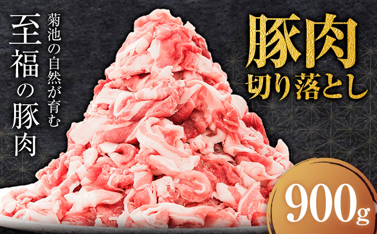 豚肉 切り落とし 900g 焼肉いしい 株式会社石井牧場《30日以内に出荷予定(土日祝除く)》 熊本県 菊池市 肉 豚肉 焼肉 切り落とし 生姜焼き 肉じゃが