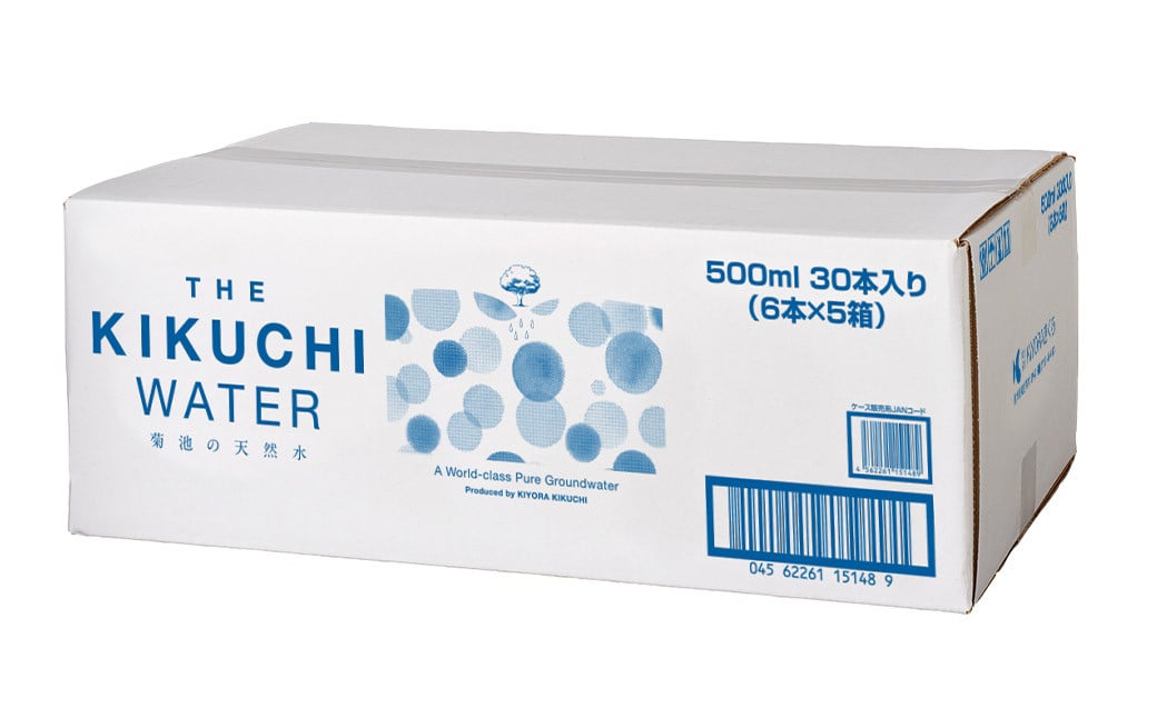 THE KIKUCHI WATER 500ml×30本 合計15L 水 飲料水 ミネラルウォーター シリカ 飲料