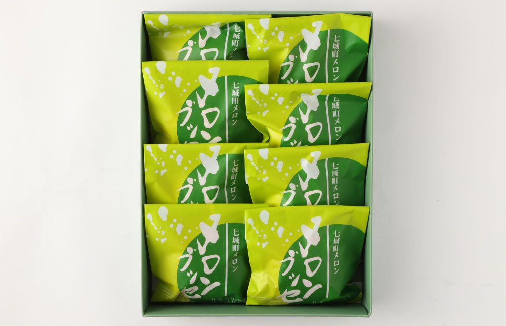 菊池銘菓 メロンブッセ 1箱（8個入り）