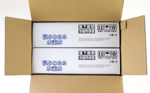 【定期便5回】浸みわたる 水素水 計30L (500ml×12本)×5回 お水 水 ミネラルウォーター シリカ 飲料 飲料水