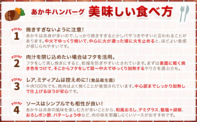 くまもとあか牛 ステーキ＆ハンバーグセット ステーキ2個 ハンバーグ4個 有限会社草佳苑《30日以内に出荷予定(土日祝除く)》熊本県 菊池市 肉 牛肉 お肉 和牛 あか牛 熊本県産 冷凍