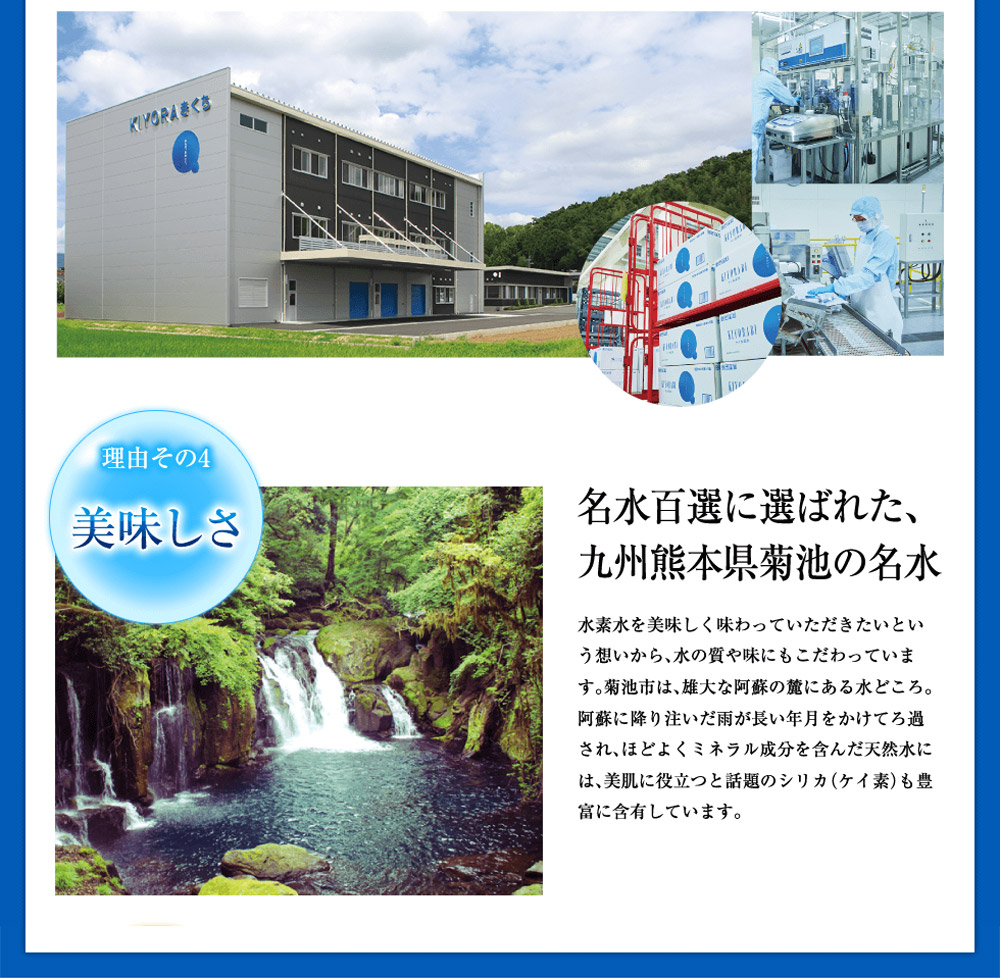 【6ヶ月定期便】ナノ水素水キヨラビ 300ml 30本 水 水素水 天然水 飲料水 ミネラルウォーター アルミパウチ パウチ 国産 九州産 熊本県産 菊池市産 送料無料《お申し込みの翌月から出荷》
