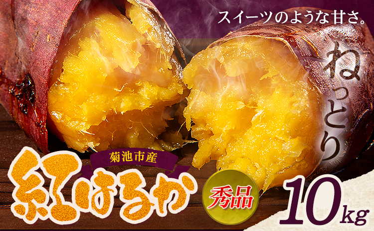 秀品 紅はるか 約10kg S〜2L混合 株式会社Foody’s 《90日以内に発送予定（土日祝を除く）》熊本県 菊池市 さつまいも 芋 紅蜜芋 焼き芋 野菜 菊池市産 熊本県産 九州産