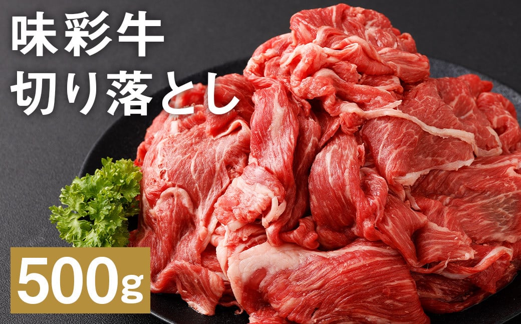 味彩牛 切り落とし 500g×1パック 肉 お肉 にく 牛 牛肉 国産 冷凍