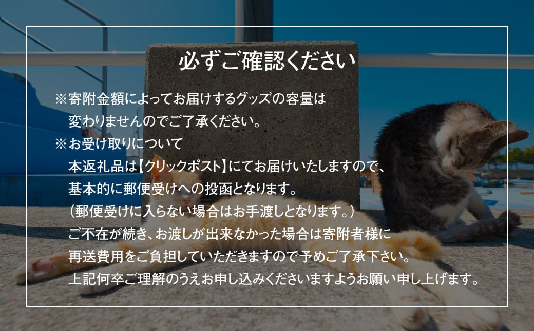 ねこの島！湯島！オリジナルポストカード【地域猫活動支援】 猫 ねこ ネコ オリジナルグッズ ポストカード オリジナルポストカード 2種 セット 猫島 猫の島 湯島 熊本県 上天草市