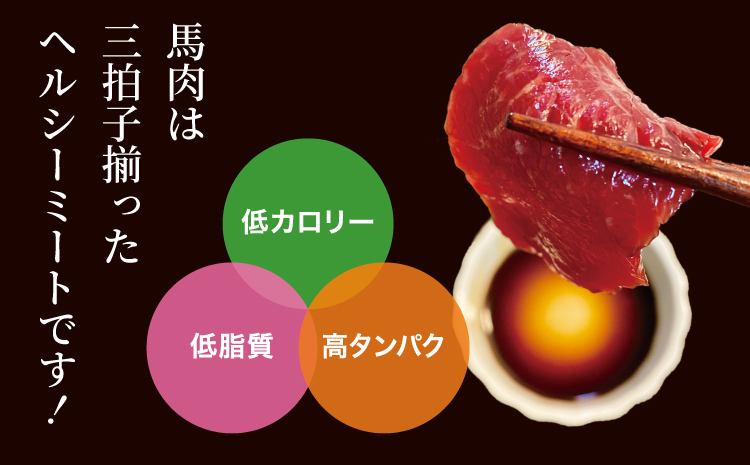 国産 馬刺し 10人前 500g 約50gx10パック 馬肉 ばさし 小分け たれ付き