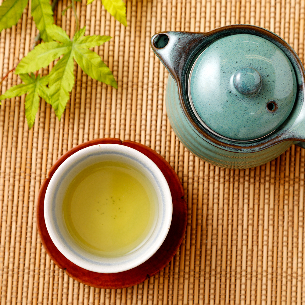 緑茶 お茶 茶葉 100g×3袋 くまモン 玉緑一番茶100g×3袋セット