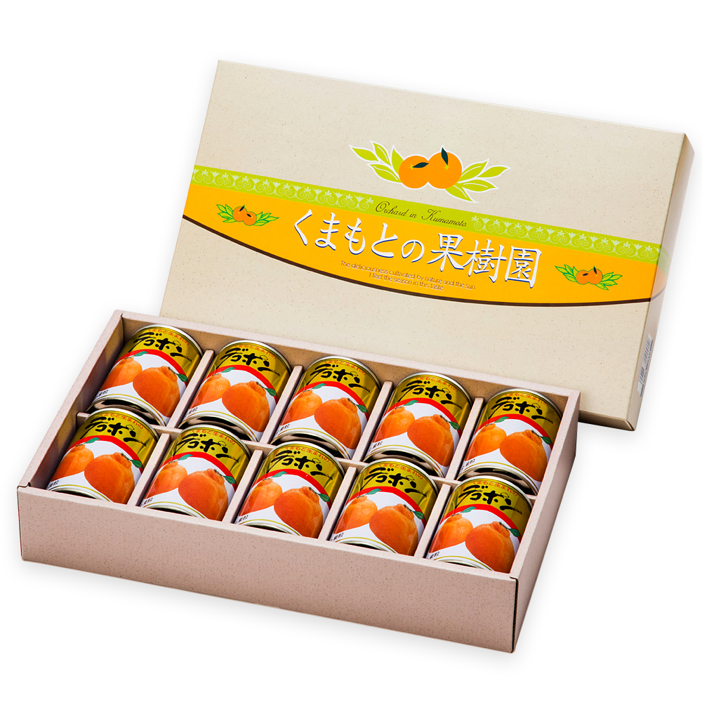 【順次発送】くまもとの果樹園 デコポン 缶詰 10缶 セット 