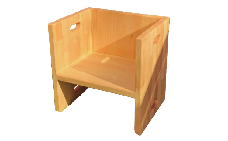 キッズチェア ベビーチェア 幅:30cm 奥行き:25cm 高さ:30cm 重さ:3.5kg ローチェア チャイルドチェア 子供椅子 イス 子供用 椅子 名入れ可能 名前入れ 木製 シンプル 熊本県 宇城市