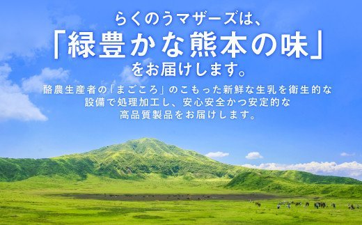 【6ヶ月定期便】大阿蘇牛乳 計144本 1ケース（250ml×24本）×6回 生乳100% ミルク 成分無調整牛乳