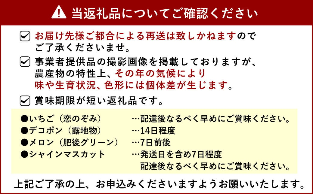 【2024年発送分 4回定期便】 宇城市産 旬の フルーツ 定期便