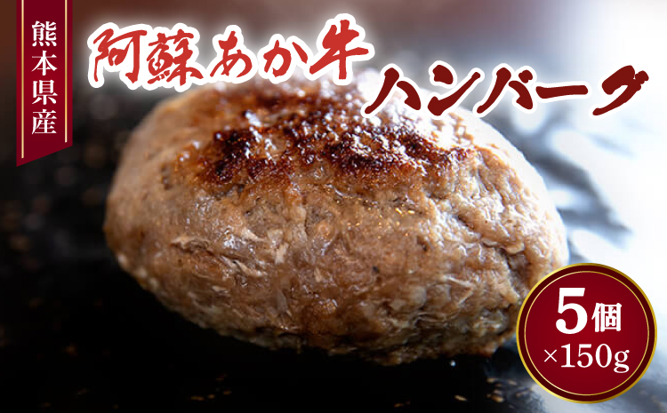阿蘇あか牛ハンバーグ 150g×5個 合計750g