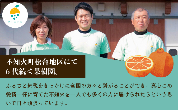 先行予約【雑誌 MORE 掲載】不知火 約3kg (約9～12玉) 【2026年3月上旬から4月下旬発送予定】しらぬい 柑橘 みかん ミカン 蜜柑 果物 くだもの フルーツ 九州産 熊本県産 宇城市産 国産