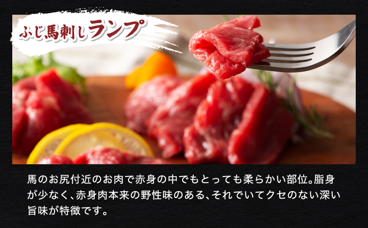 「熊本特産」 フジチク厳選のふじ馬刺し6種セット 馬肉 馬刺し 肉 刺身 お肉 精肉 生肉 大トロ 中トロ ヒレ シャトーブリアン ランプ 赤身 上赤身 ネギトロ 霜降り 馬 熊本 熊本県 産地直送 自社牧場 自社加工 本場 食べ比べ 詰め合わせ 冷凍 新鮮 フジチク