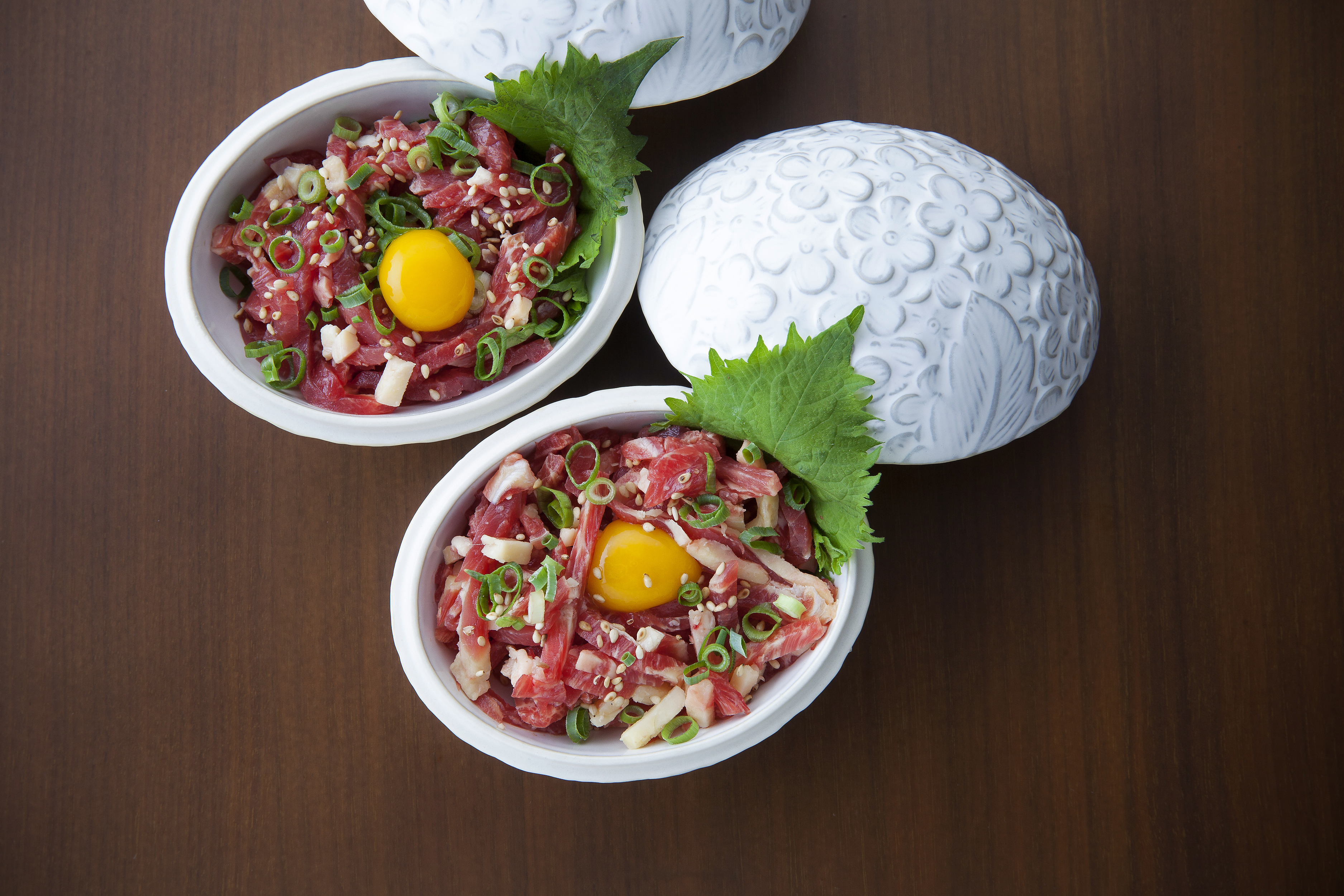 【国内肥育】馬肉 ユッケ 計350g（50g×7袋） タレ付き