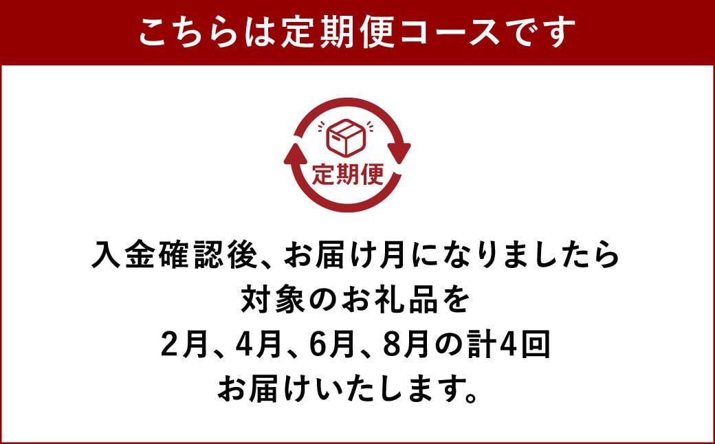 【2024年発送分 4回定期便】 宇城市産 旬の フルーツ 定期便