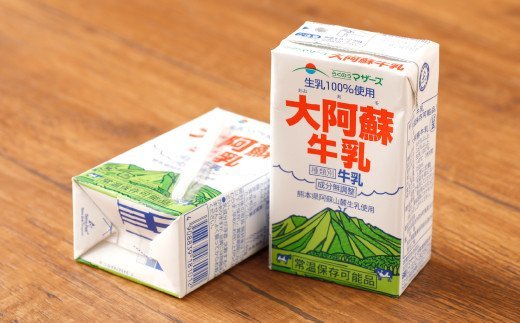 【6ヶ月定期便】大阿蘇牛乳 計144本 1ケース（250ml×24本）×6回 生乳100% ミルク 成分無調整牛乳