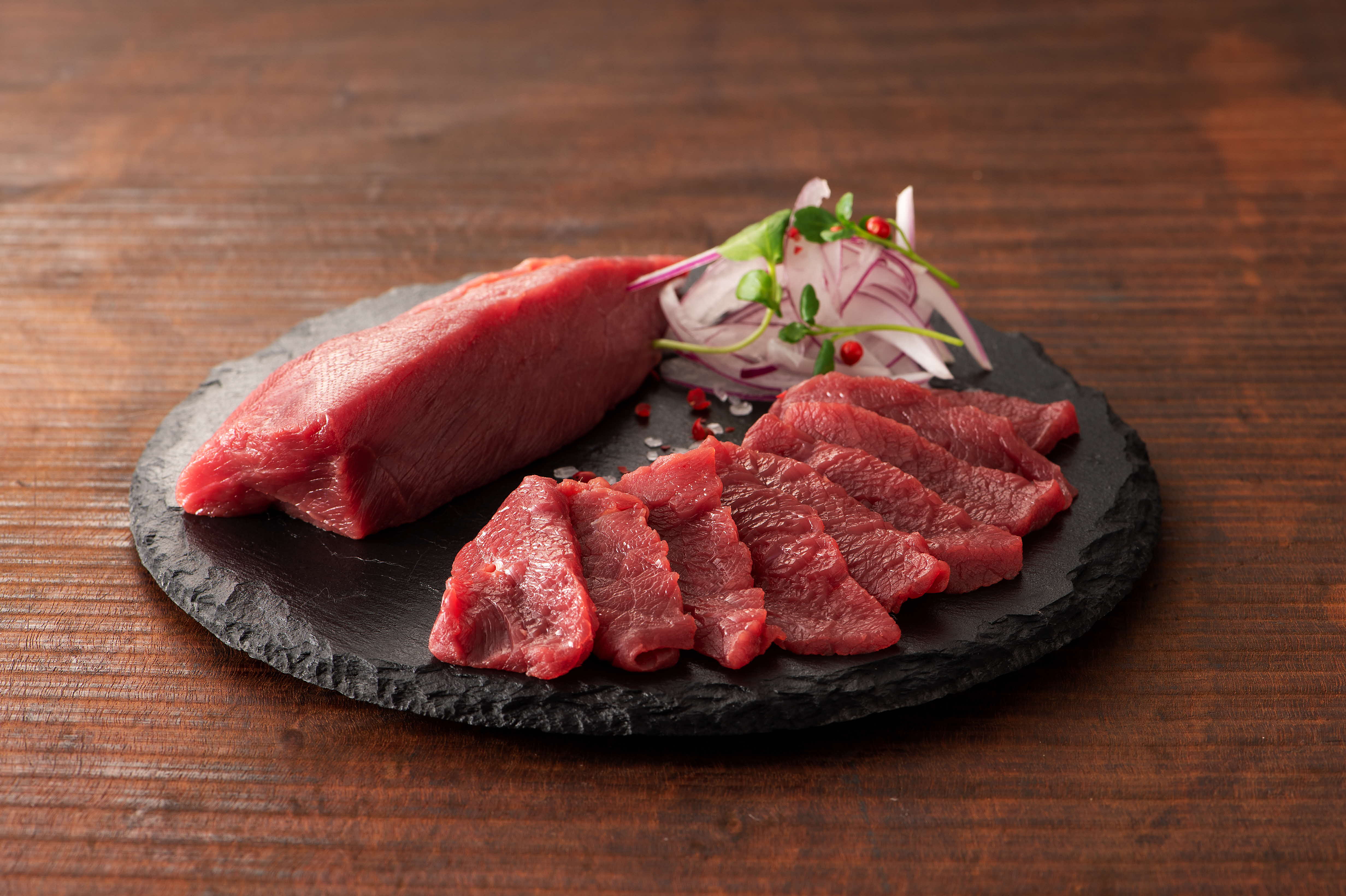 まな板不要！ フジチク 切れてる 国産 馬刺し 3P 合計約120g