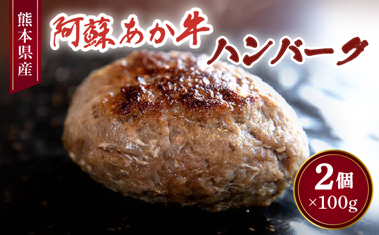 阿蘇あか牛 ハンバーグ 2個